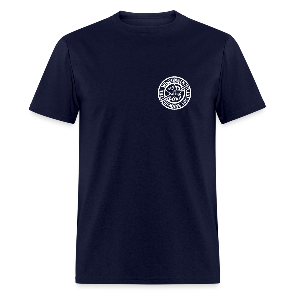WHS 1879 Logo 2-Sided Classic T-Shirt - navy