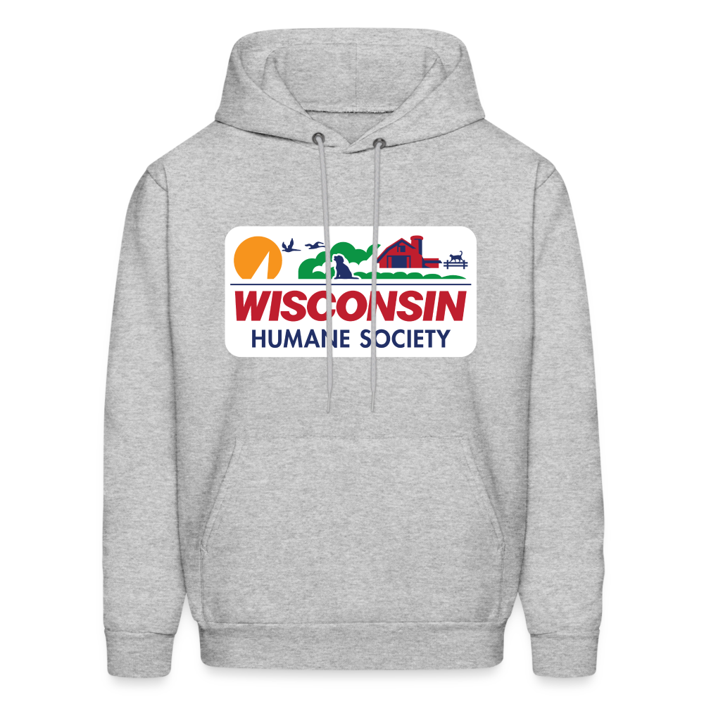 WHS License Plate Hoodie - heather gray