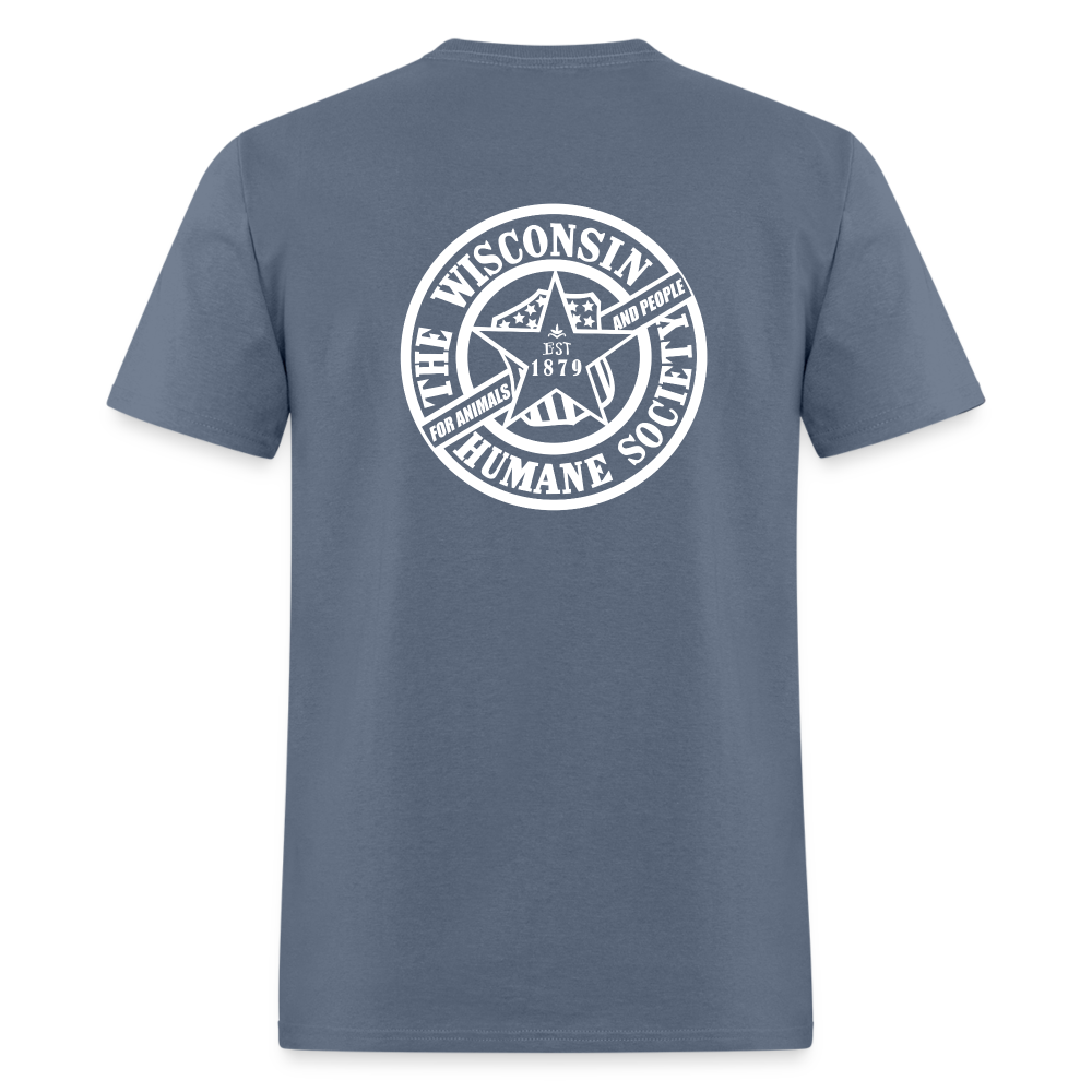 WHS 1879 Logo 2-Sided Classic T-Shirt - denim