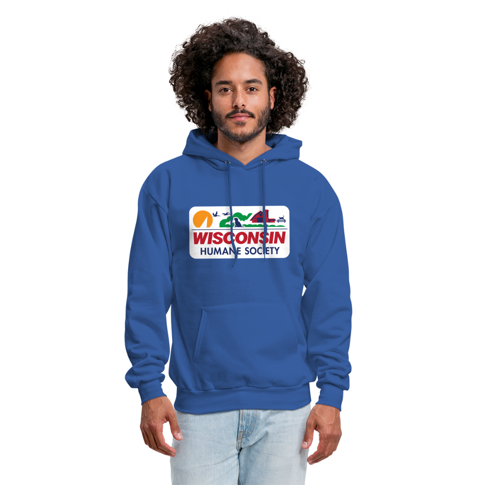 WHS License Plate Hoodie - royal blue