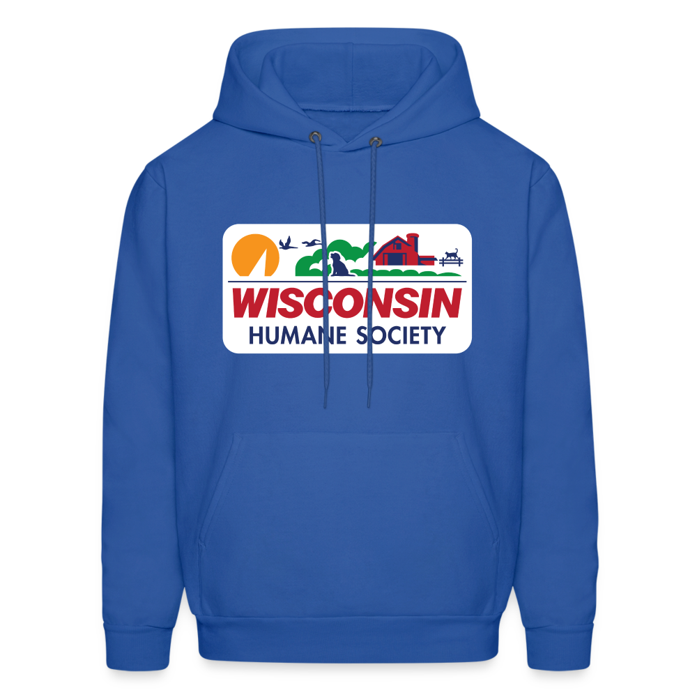 WHS License Plate Hoodie - royal blue