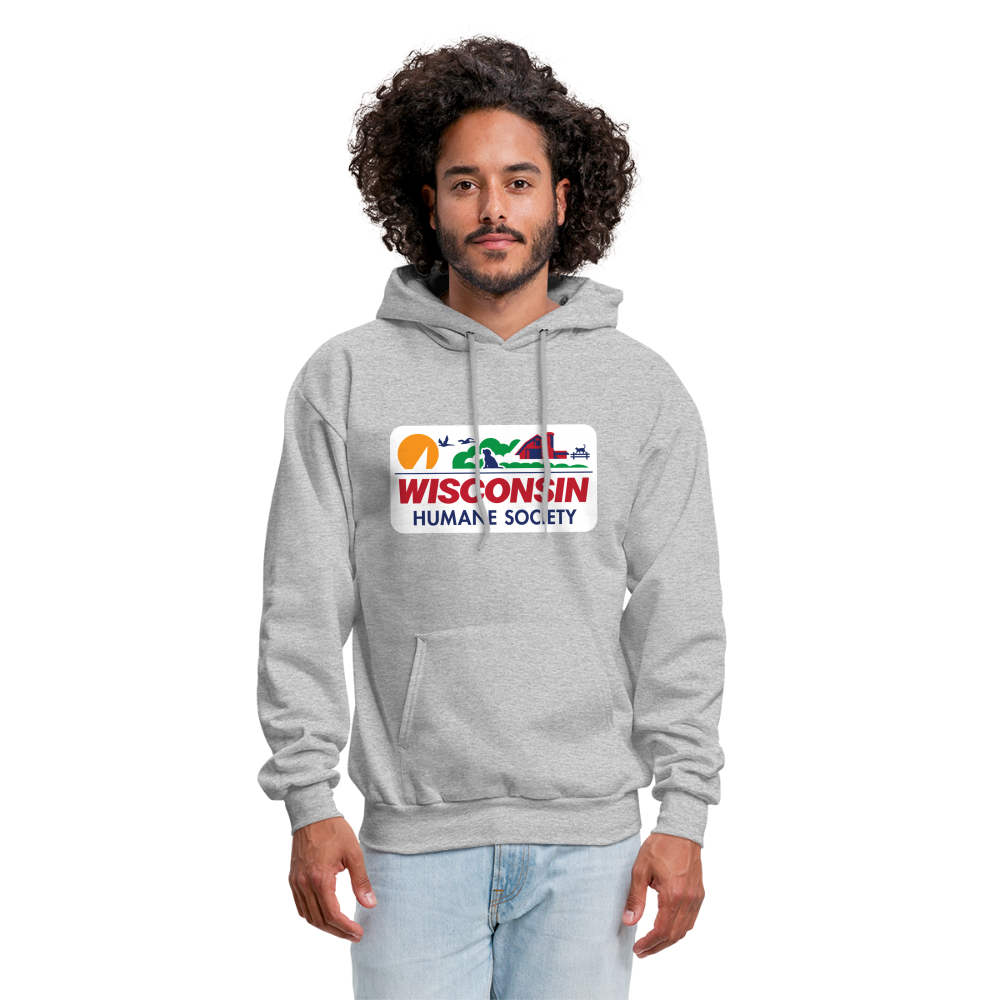 WHS License Plate Hoodie - heather gray
