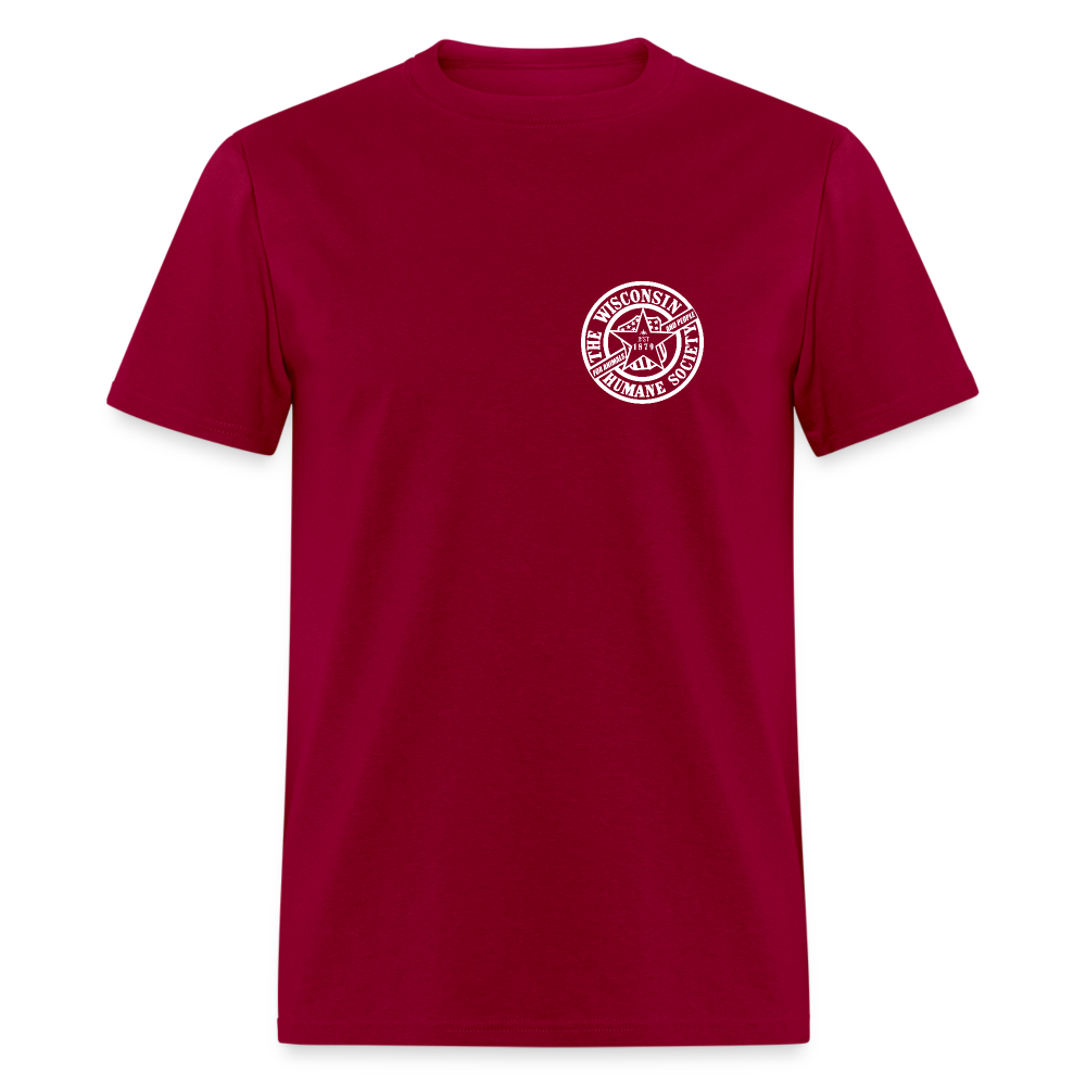 WHS 1879 Logo 2-Sided Classic T-Shirt - dark red