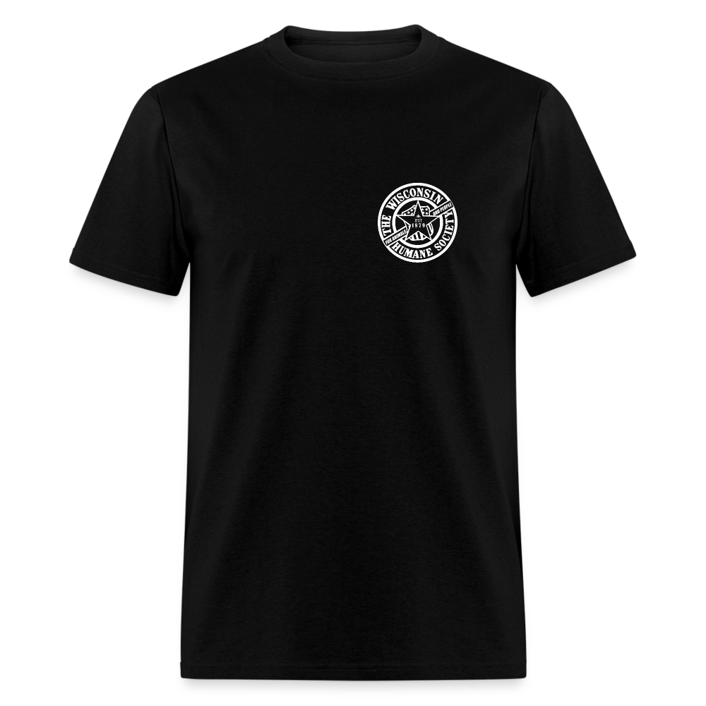 WHS 1879 Logo 2-Sided Classic T-Shirt - black