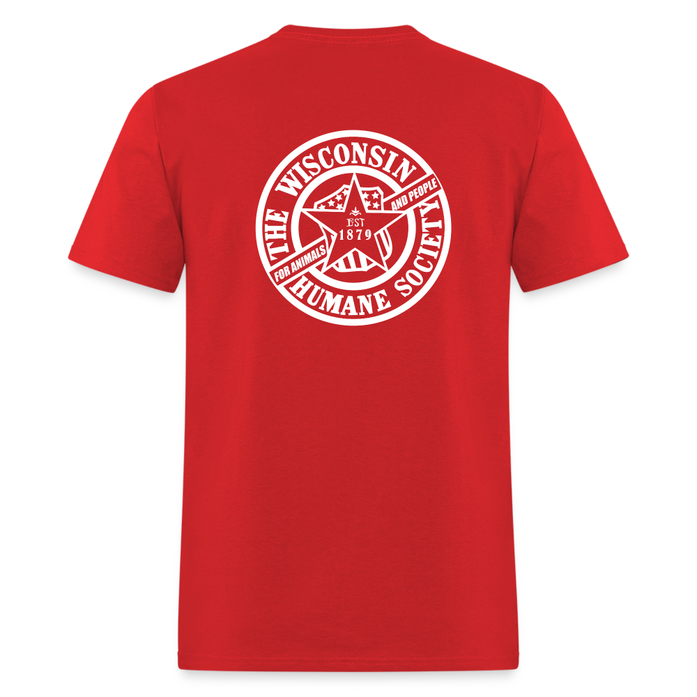 WHS 1879 Logo 2-Sided Classic T-Shirt - red