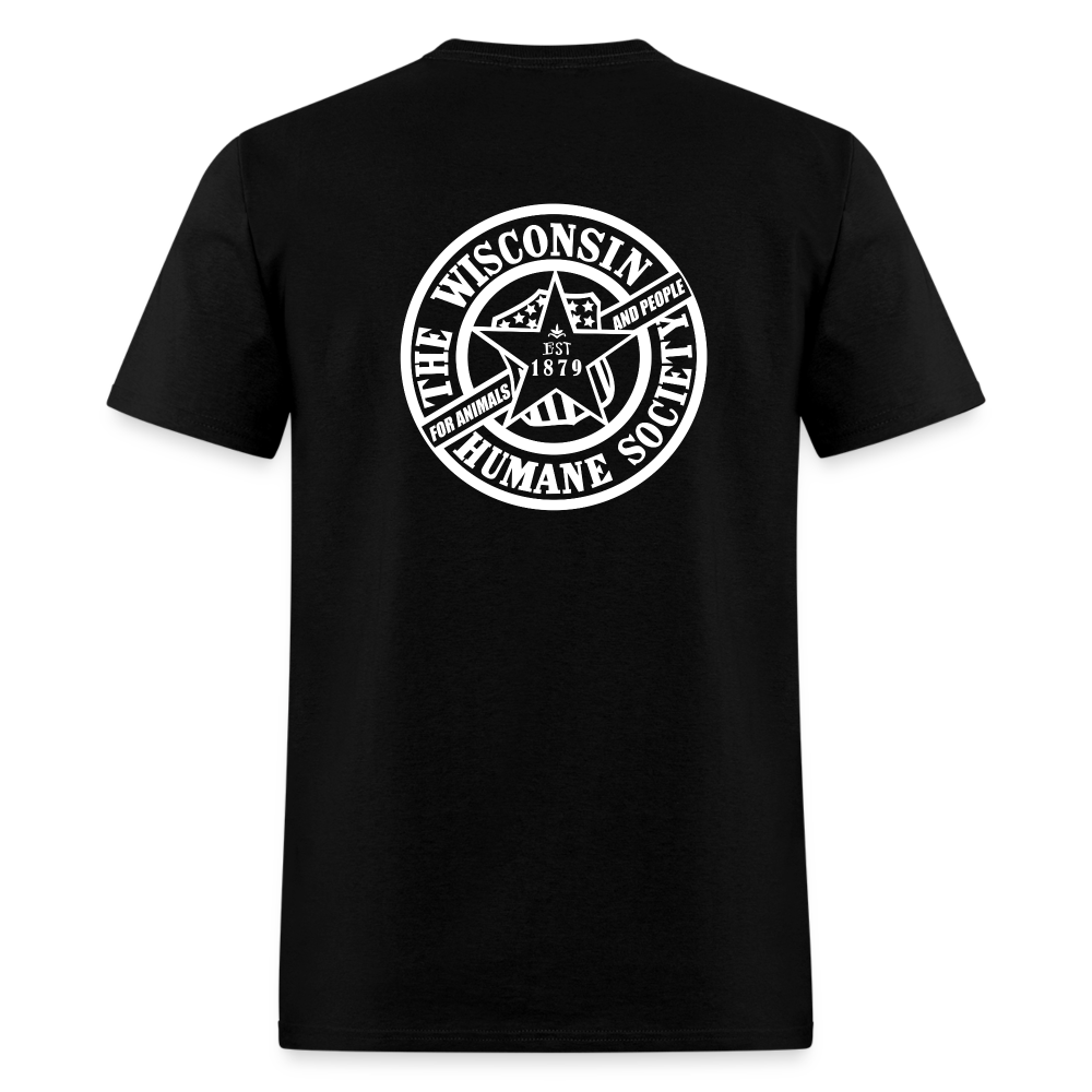 WHS 1879 Logo 2-Sided Classic T-Shirt - black