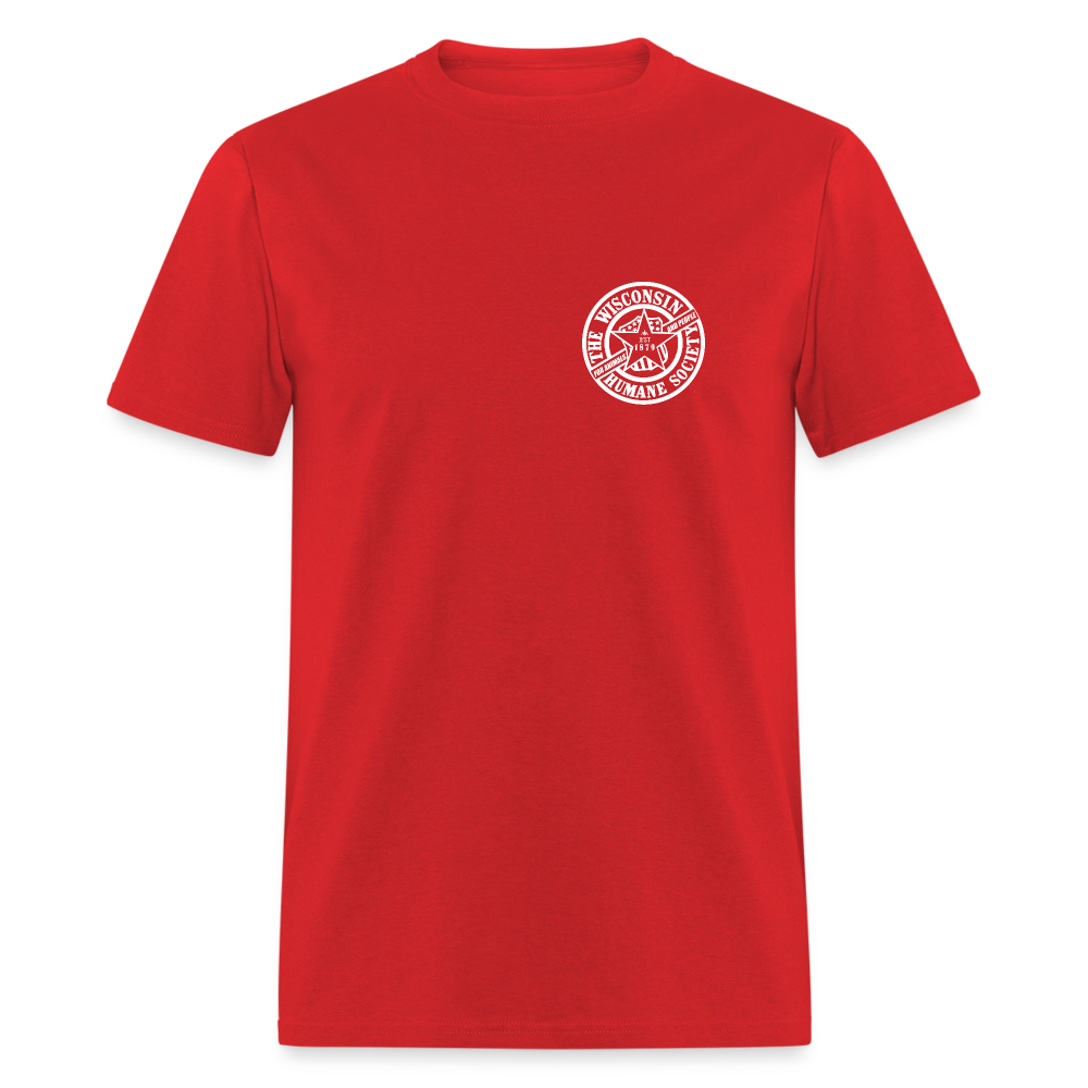 WHS 1879 Logo 2-Sided Classic T-Shirt - red