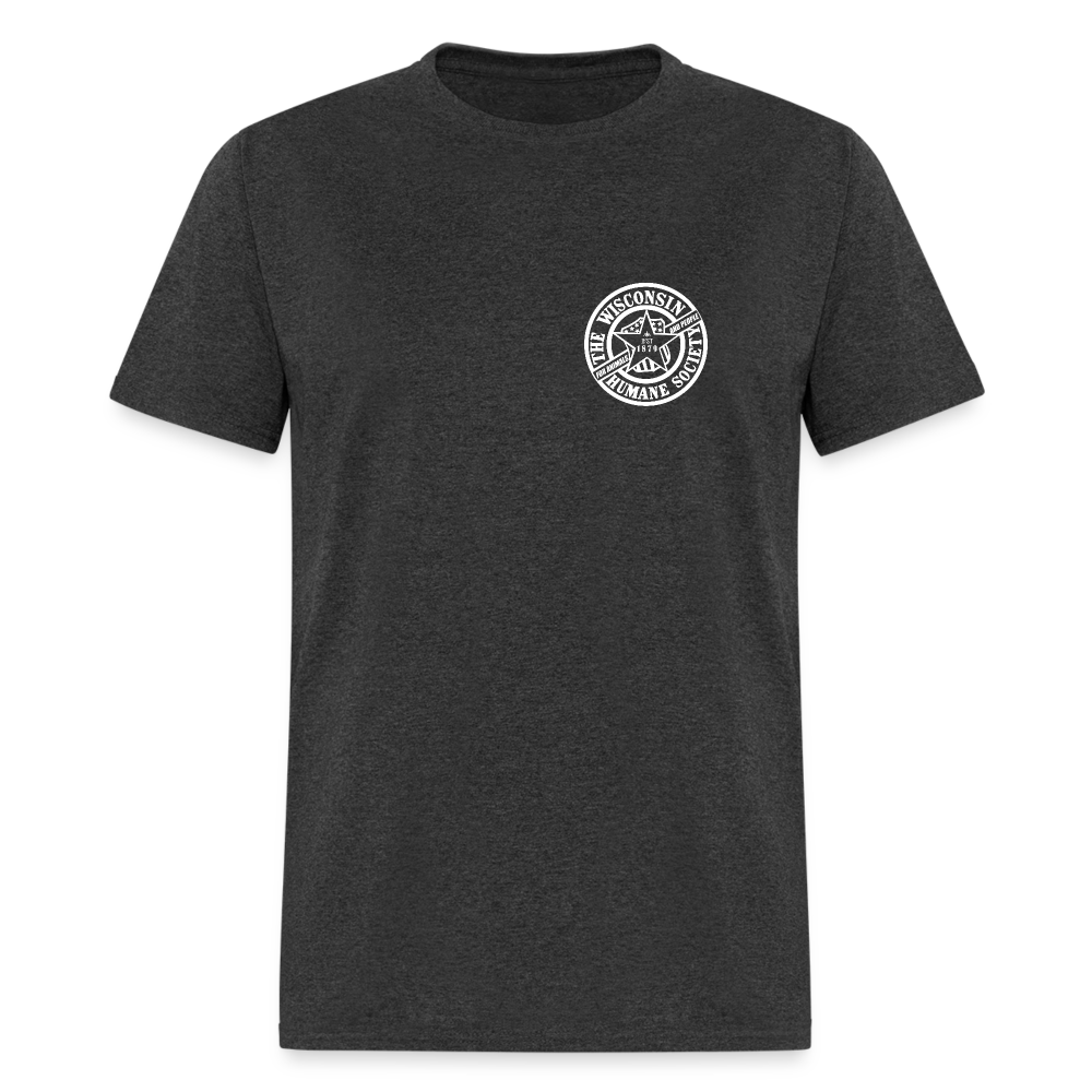 WHS 1879 Logo 2-Sided Classic T-Shirt - heather black