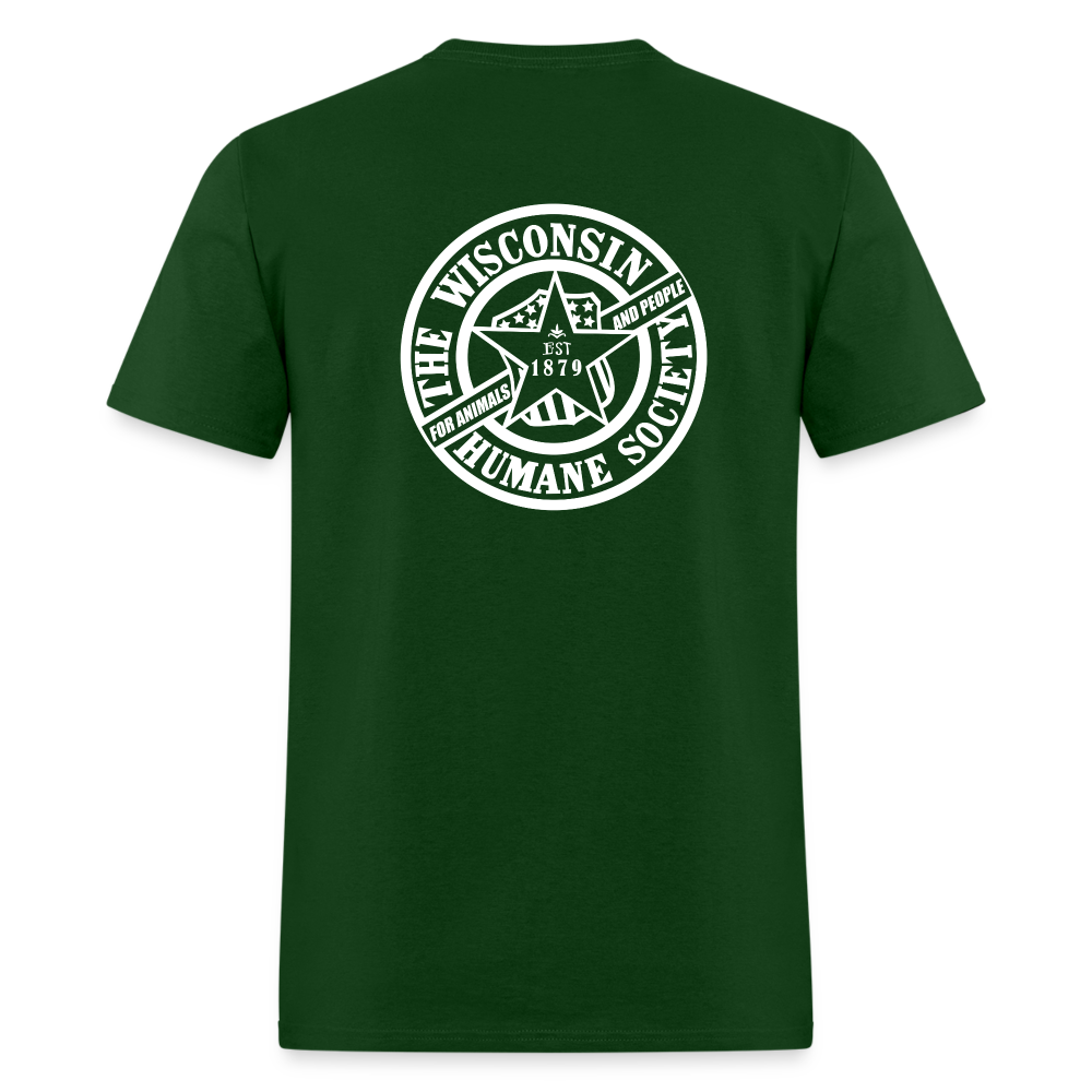 WHS 1879 Logo 2-Sided Classic T-Shirt - forest green