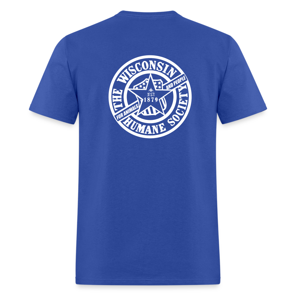 WHS 1879 Logo 2-Sided Classic T-Shirt - royal blue