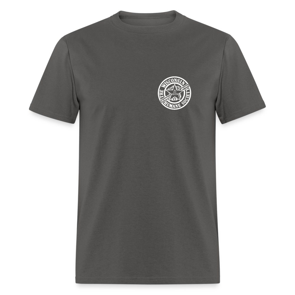 WHS 1879 Logo 2-Sided Classic T-Shirt - charcoal