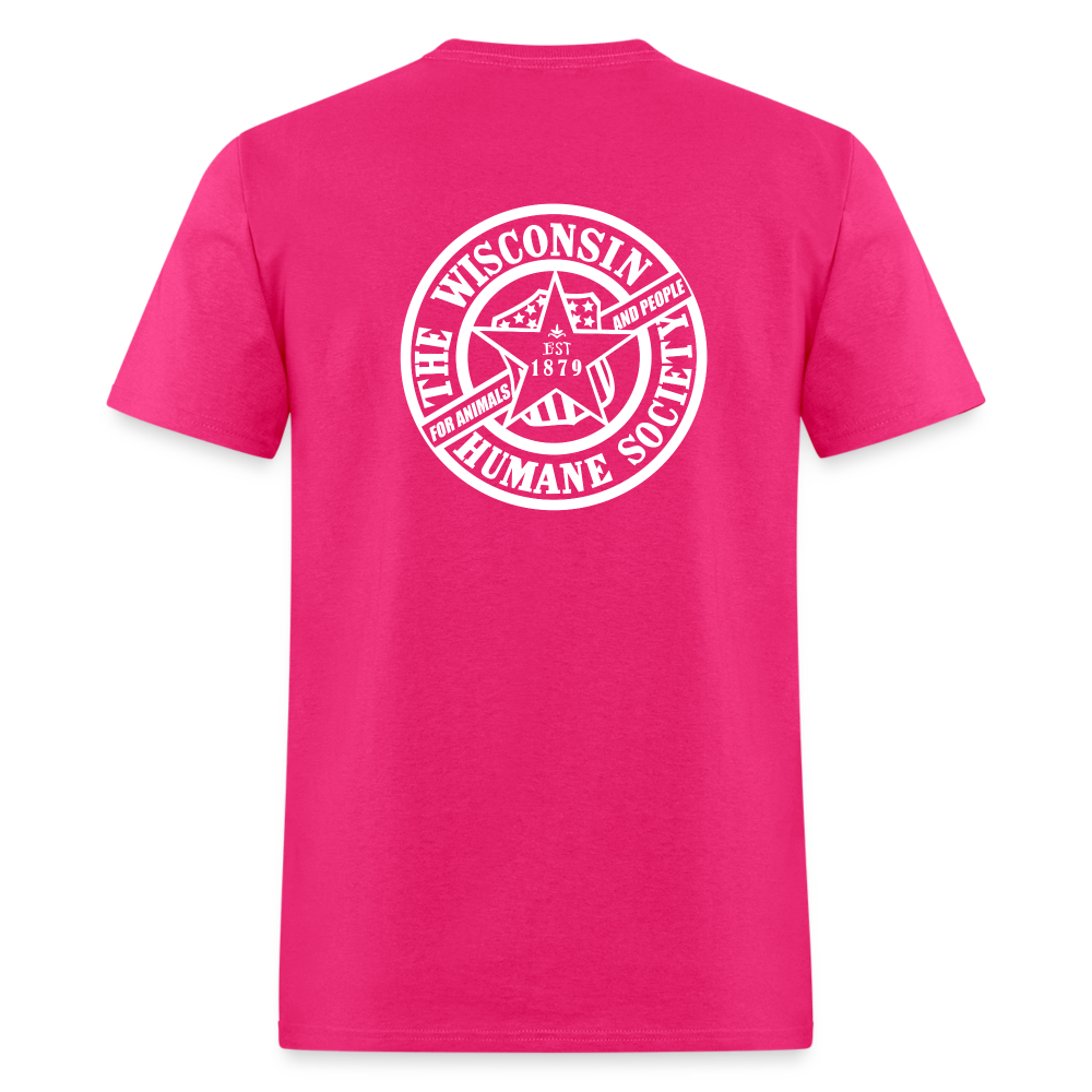 WHS 1879 Logo 2-Sided Classic T-Shirt - fuchsia