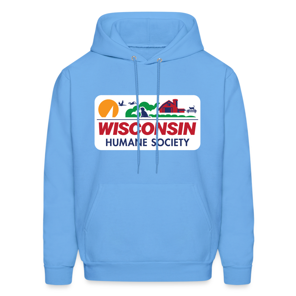 WHS License Plate Hoodie - carolina blue