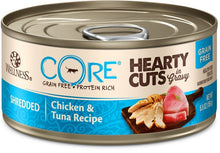 Load image into Gallery viewer, Wellness CORE Natural Grain Free Hearty Cuts Chicken and Tuna Canned Cat Food