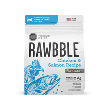 Load image into Gallery viewer, BIXBI RAWBBLE Chicken/Salmon Freeze Dried for Cats