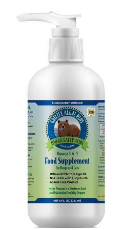 Grizzly Algal Plus Omega 3-6-9 Food Supplement for Dogs and Cats