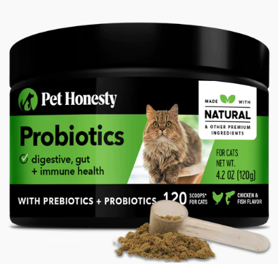 Pet Honesty Cat Digestive Probiotics Powder,  Chicken & Fish