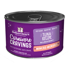 Load image into Gallery viewer, Stella &amp; Chewys Carnivore Cravings Minced Morsels Wild Caught Tuna Recipe Cans