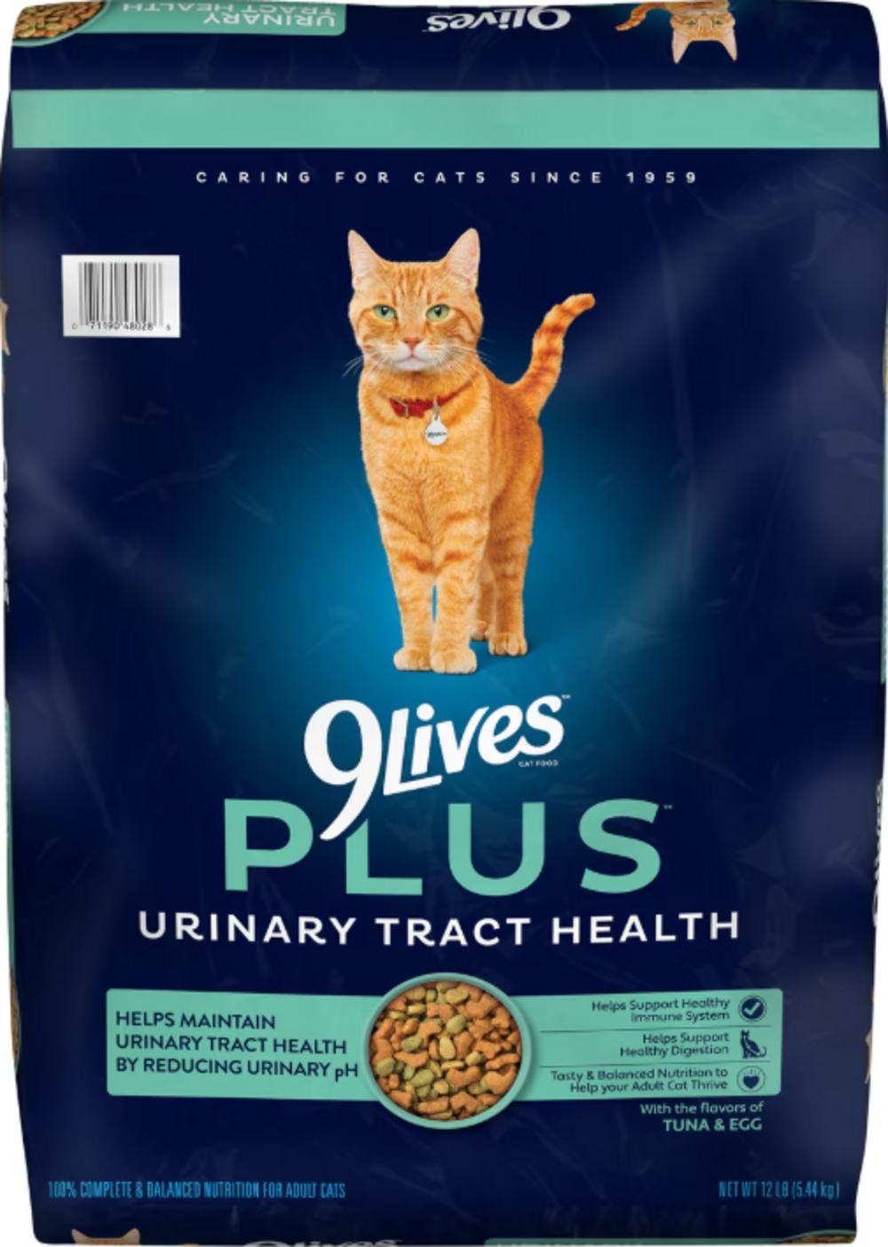 9Lives Plus Care Formula Dry Cat Food