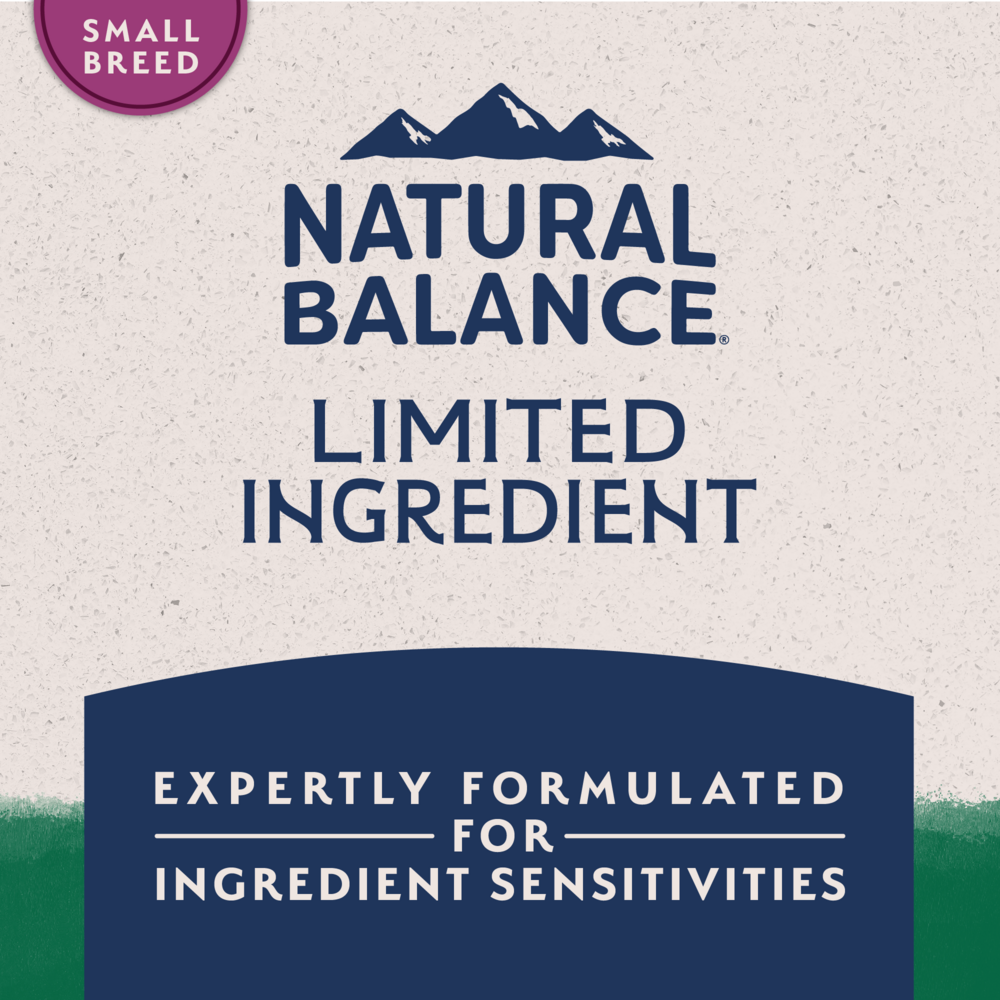 natural balance dry dog food Natural Balance Limited Ingredient Lamb & Brown Rice Recipe Small Breed Dry Dog Food, 12-lb