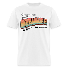 Load image into Gallery viewer, WHS &quot;Greetings from Ozaukee&quot; Classic T-Shirt - white