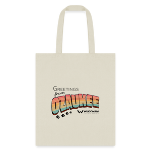 WHS "Greetings from Ozaukee" Tote Bag - natural