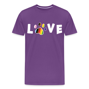 Pride Love Classic Premium T-Shirt - purple