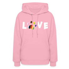 Load image into Gallery viewer, Pride Love Contoured Hoodie - classic pink
