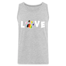 Load image into Gallery viewer, Pride Love Classic Premium Tank - heather gray