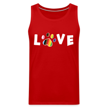 Load image into Gallery viewer, Pride Love Classic Premium Tank - red