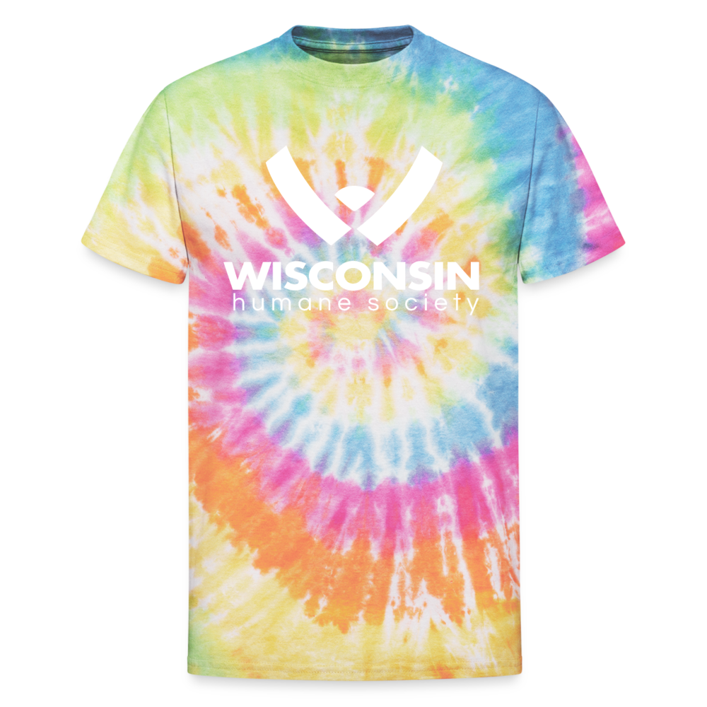 WHS Logo Tie Dye T-Shirt - rainbow