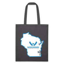 Load image into Gallery viewer, WHS State Logo Recycled Tote Bag - charcoal grey