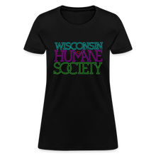 Load image into Gallery viewer, WHS 1987 Neon Logo Contoured T-Shirt - black
