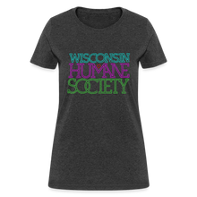 Load image into Gallery viewer, WHS 1987 Neon Logo Contoured T-Shirt - heather black