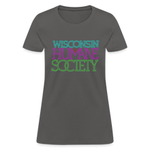 Load image into Gallery viewer, WHS 1987 Neon Logo Contoured T-Shirt - charcoal