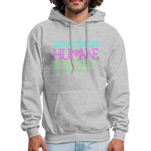 Load image into Gallery viewer, WHS 1987 Neon Logo Men&#39;s Hoodie - heather gray