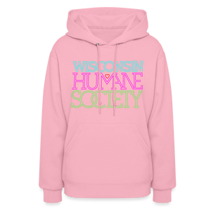 WHS 1987 Neon Logo Contoured Hoodie - classic pink