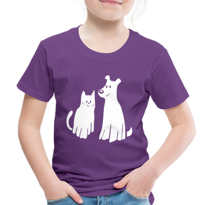 Halloween Costume Dog & Cat Toddler Premium T-Shirt - purple