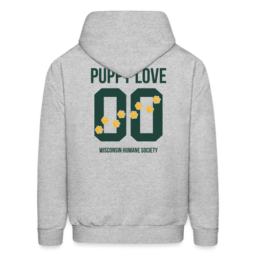 Puppy Love Classic Hoodie (Light Colors) - heather gray