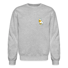 Load image into Gallery viewer, Puppy Love Crewneck Sweatshirt (Light Colors) - heather gray