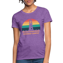 Load image into Gallery viewer, WHS Kenosha Logo Contoured T-Shirt - purple heather