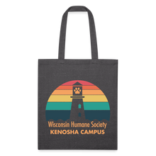 Load image into Gallery viewer, WHS Kenosha Logo Recycled Tote Bag - charcoal grey