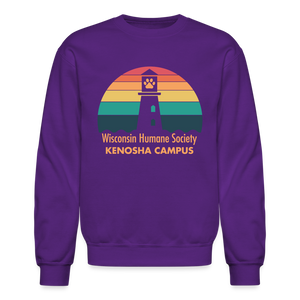 WHS Kenosha Logo Crewneck Sweatshirt - purple