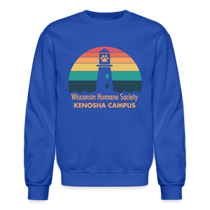 WHS Kenosha Logo Crewneck Sweatshirt - royal blue