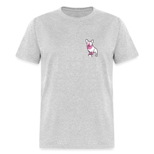 Load image into Gallery viewer, Pink Puppy Love Classic T-Shirt - heather gray