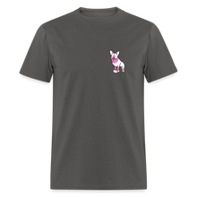 Load image into Gallery viewer, Pink Puppy Love Classic T-Shirt - charcoal