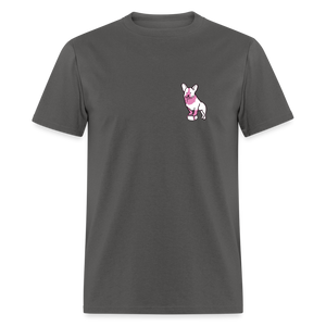 Pink Puppy Love Classic T-Shirt - charcoal
