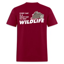 Load image into Gallery viewer, WHS Wildlife Classic T-Shirt - burgundy