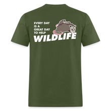 Load image into Gallery viewer, WHS Wildlife Classic T-Shirt - military green