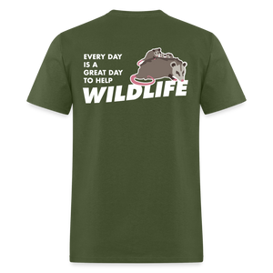 WHS Wildlife Classic T-Shirt - military green